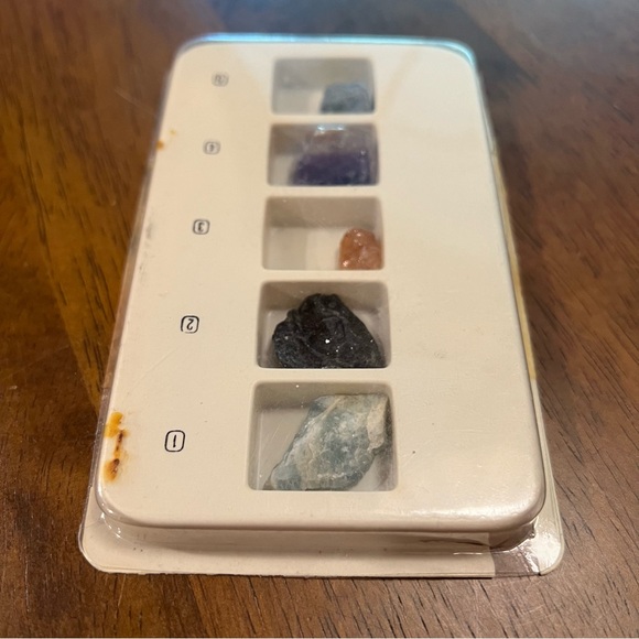 Vintage H. Stern Brazilian Uncut Precious Gemstones, Crystals Display Box - Picture 9 of 11